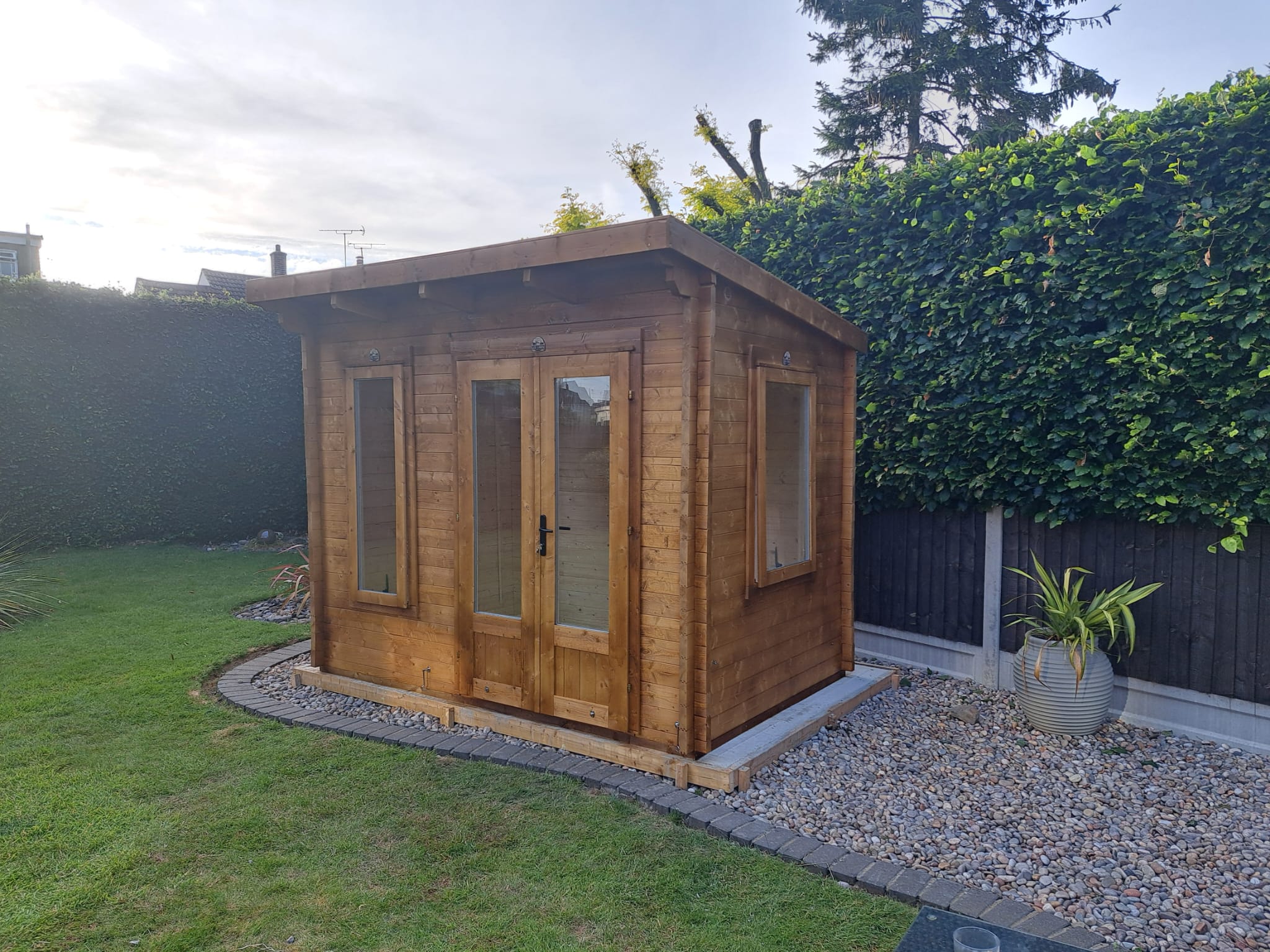 wooden cabin