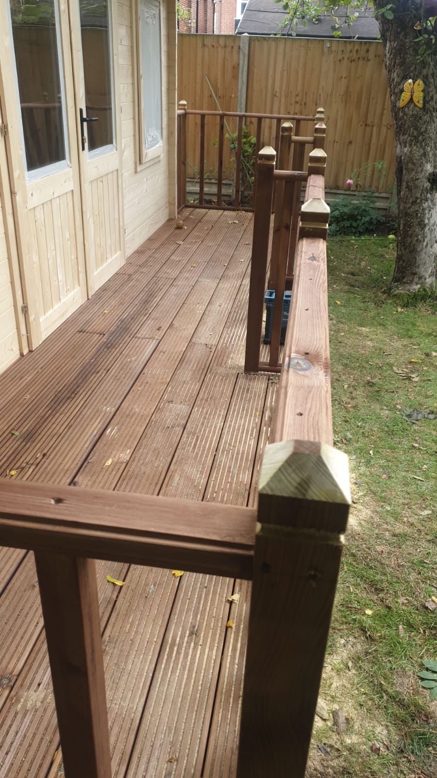 wooden decking